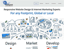 Tablet Screenshot of footprintllc.com